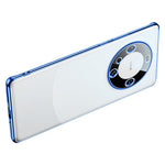 For Huawei Mate 60 Pro+ Case Vacuum Electroplating AG Fingerprint-Proof TPU Phone Cover