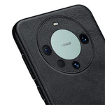 SULADA For Huawei Mate 60 Pro / 60 Pro+ PU Leather Coated TPU+PC Phone Cover Anti-fall Back Case