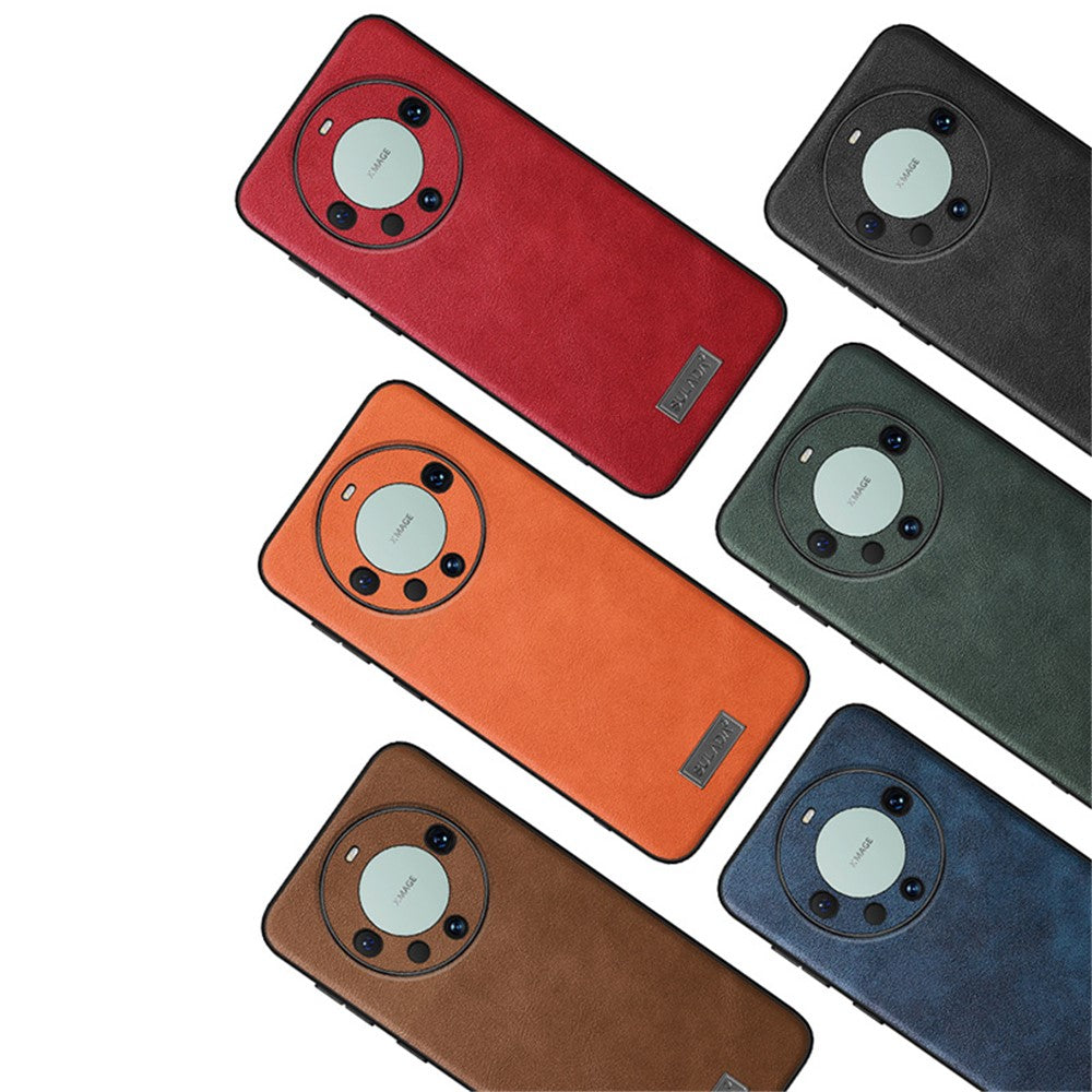 SULADA For Huawei Mate 60 Pro / 60 Pro+ PU Leather Coated TPU+PC Phone Cover Anti-fall Back Case
