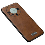 SULADA For Huawei Mate 60 Pro / 60 Pro+ PU Leather Coated TPU+PC Phone Cover Anti-fall Back Case