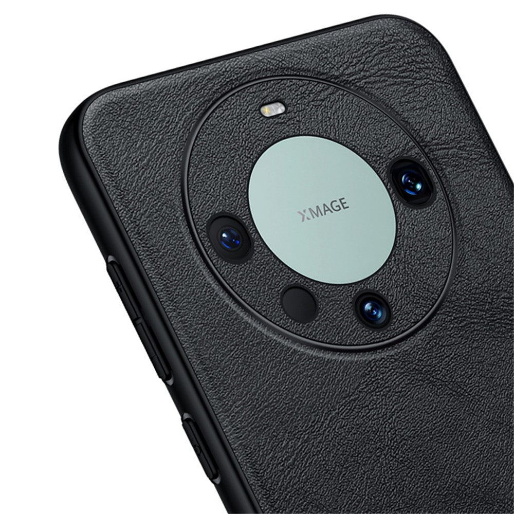 SULADA For Huawei Mate 60 PU Leather+TPU+PC Cell Phone Cover Anti-scratch Back Case