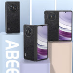 ABEEL For Huawei Mate X5 Case PU Leather+TPU+PC Retro Litchi Texture Phone Shell