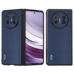 ABEEL For Huawei Mate X5 Case Genuine Cow Leather+TPU+PC Nappa Texture Phone Cover