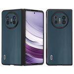 ABEEL For Huawei Mate X5 Case Genuine Cow Leather+TPU+PC Nappa Texture Phone Cover
