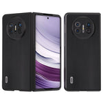 ABEEL For Huawei Mate X5 Case Genuine Cow Leather+TPU+PC Nappa Texture Phone Cover
