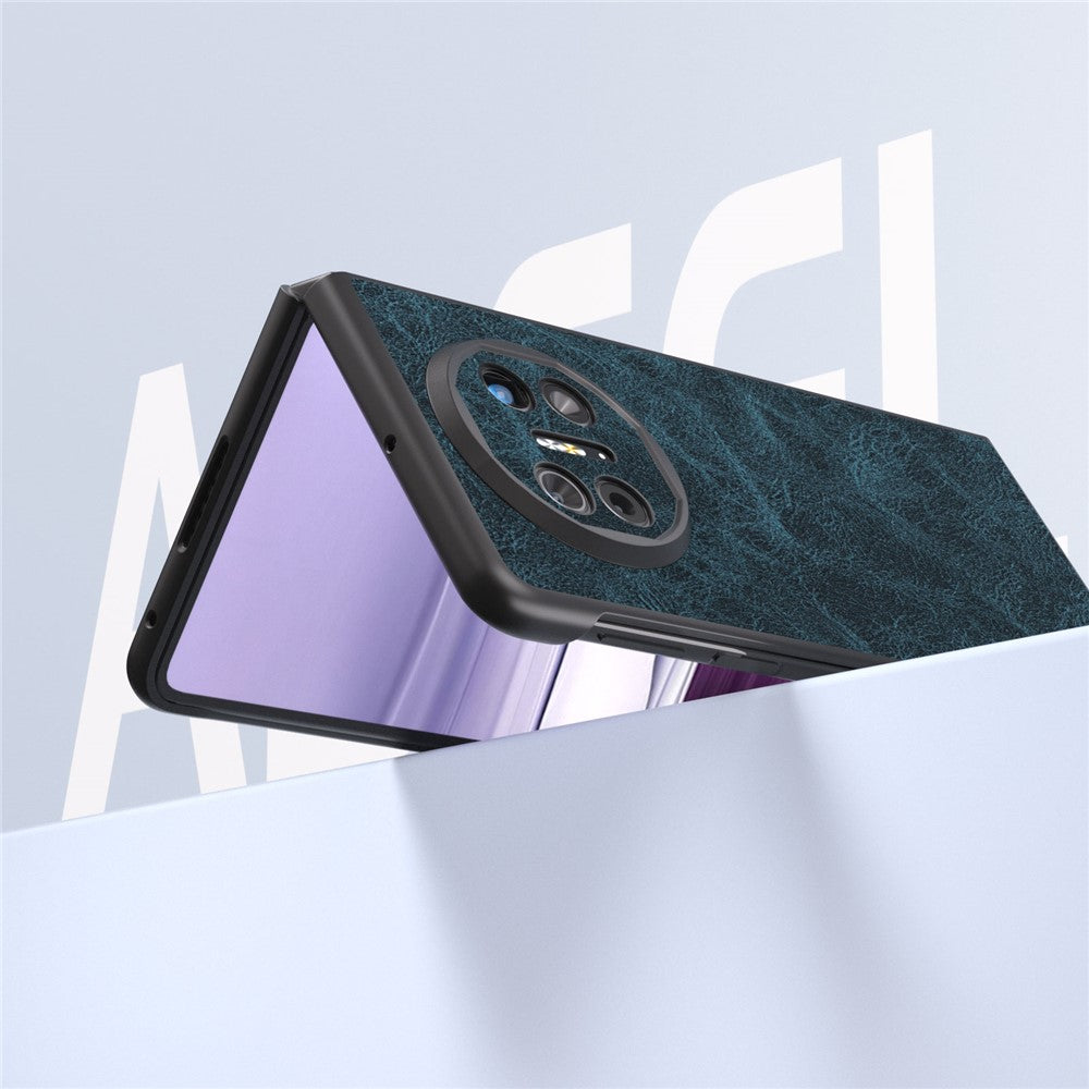 ABEEL För Huawei Mate X5 Fodral Litchi Texture PU Läder+TPU+PC Anti-dropp mobilskal