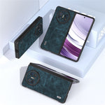 ABEEL För Huawei Mate X5 Fodral Litchi Texture PU Läder+TPU+PC Anti-dropp mobilskal