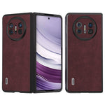 ABEEL För Huawei Mate X5 Fodral Litchi Texture PU Läder+TPU+PC Anti-dropp mobilskal