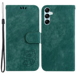 For Samsung Galaxy M34 5G / F34 5G Wallet Stand Leather Case Cute Tiger Imprint Phone Cover
