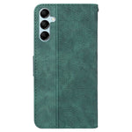 Phone Cover for Samsung Galaxy M34 5G / F34 5G , Wallet Stand PU Leather Geometry Imprinted Case