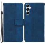 Phone Cover for Samsung Galaxy M34 5G / F34 5G , Wallet Stand PU Leather Geometry Imprinted Case