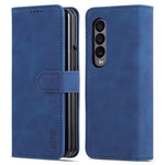 AZNS For Samsung Galaxy Z Fold4 5G Case PU Leather + PC Anti-scratch Wallet Phone Cover