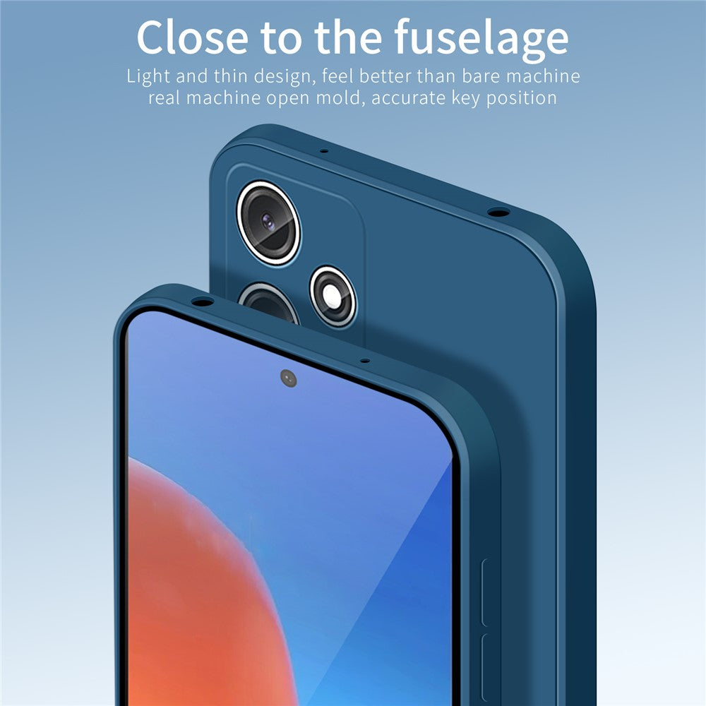 PINWUYO JK Touching Series för Xiaomi Redmi 12 5G (Global) / Redmi Note 12R 5G / Poco M6 Pro 5G-skal mjukt TPU-mobilskal