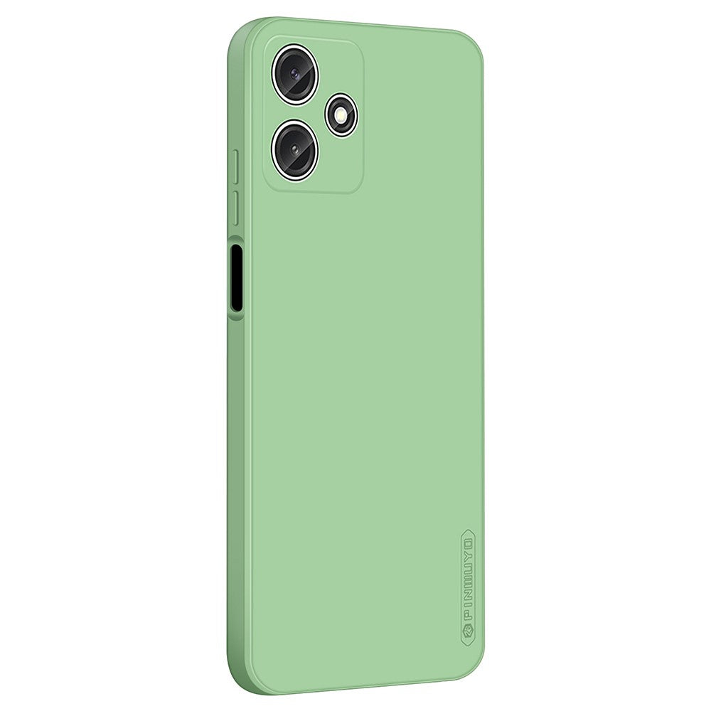 PINWUYO JK Touching Series för Xiaomi Redmi 12 5G (Global) / Redmi Note 12R 5G / Poco M6 Pro 5G-skal mjukt TPU-mobilskal