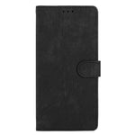 For Oppo A38 4G Case Skin-touch Leather Wallet Cover Solid Color Phone Shell