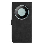 For Huawei Mate 60 Pro Case Skin-touch Leather Cover Solid Color Phone Shell