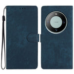 For Huawei Mate 60 Pro Case Skin-touch Leather Cover Solid Color Phone Shell