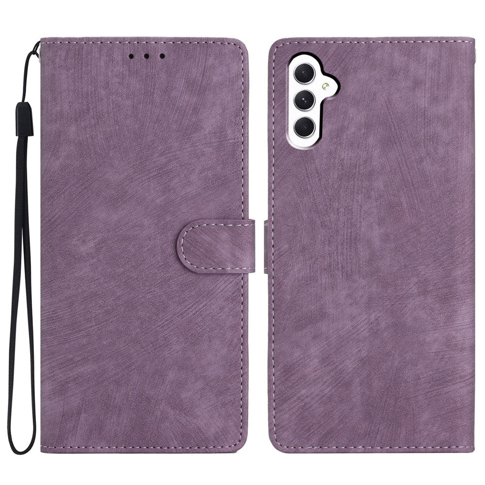 For Samsung Galaxy A05s 4G Case Skin-touch Feeling PU Leather Phone Cover