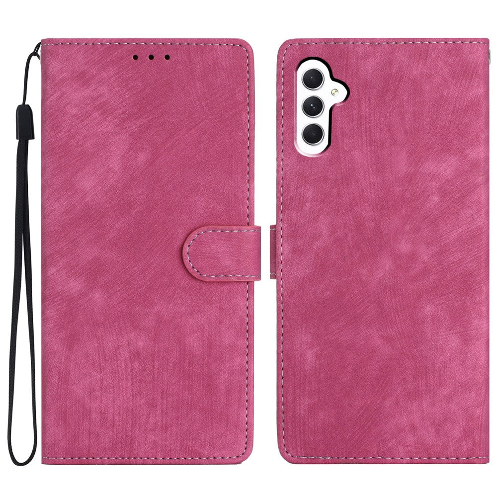 For Samsung Galaxy A05s 4G Case Skin-touch Feeling PU Leather Phone Cover
