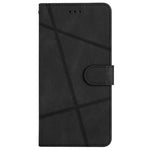For Huawei Mate 60 Wallet Stand Phone Case Crazy Horse Texture PU Leather Imprinted Lines Cover