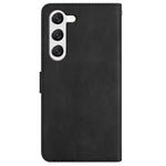Til Samsung Galaxy A05s 4G pung PU-læder stander etui prægede linjer Crazy Horse-tekstur telefoncover