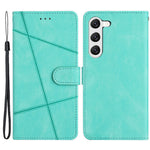 Til Samsung Galaxy A05s 4G pung PU-læder stander etui prægede linjer Crazy Horse-tekstur telefoncover