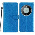 For Huawei Mate 60 Glitter PU Leather Case Anti-scratch Wallet Stand Phone Cover