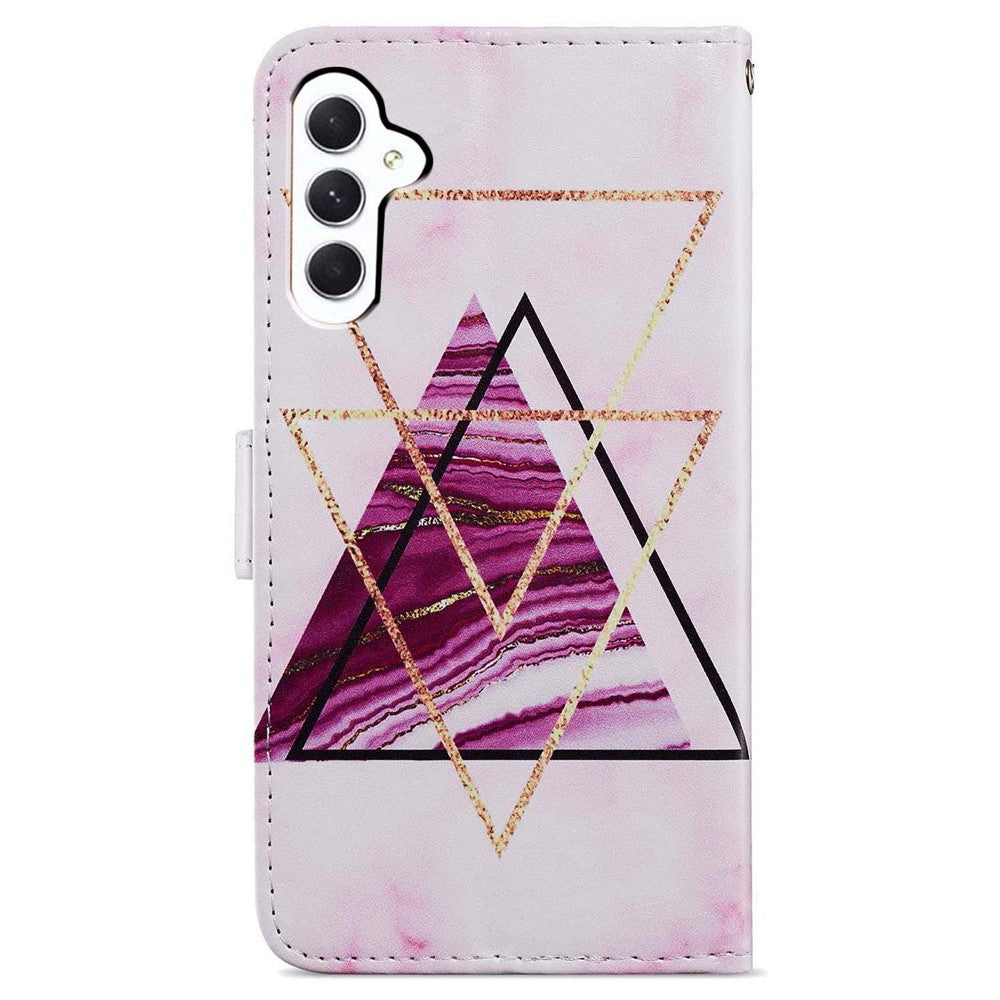 Til Samsung Galaxy A05s 4G Pung Etui PU Læder Mønsterprint Telefoncover