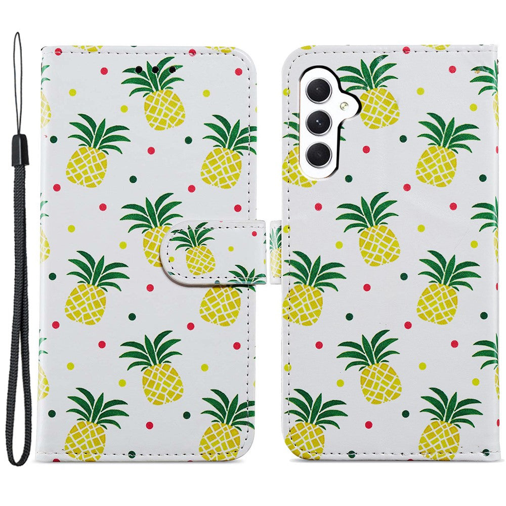 Til Samsung Galaxy A05s 4G Pung Etui PU Læder Mønsterprint Telefoncover