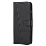 Shockproof Phone Cover for Oppo A78 4G Case Calf Texture Wallet PU Leather Stand Cell Phone Shell