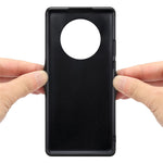 DENIOR For Huawei Mate 60 Pro / 60 Pro+ Case Dual Card Slots PU Leather+TPU+PC Phone Cover