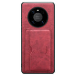 DENIOR For Huawei Mate 60 Pro / 60 Pro+ Case Card Holder PU Leather+TPU+PC Phone Cover