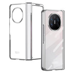 For Huawei Mate X5 Case Hard PC Electroplated Phone Cover with Tempered Glass Film