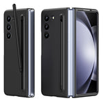 For Samsung Galaxy Z Fold5 5G Case Rubberized PC Phone Cover with Stylus Pen