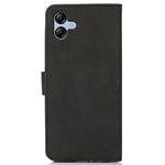 KHAZNEH For Samsung Galaxy A05 4G Case Textured Leather Mobile Phone Cover Wallet Stand Shell