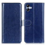 For Samsung Galaxy A05 4G Case Leather Phone Cover Wallet Crazy Horse Texture Stand Shell