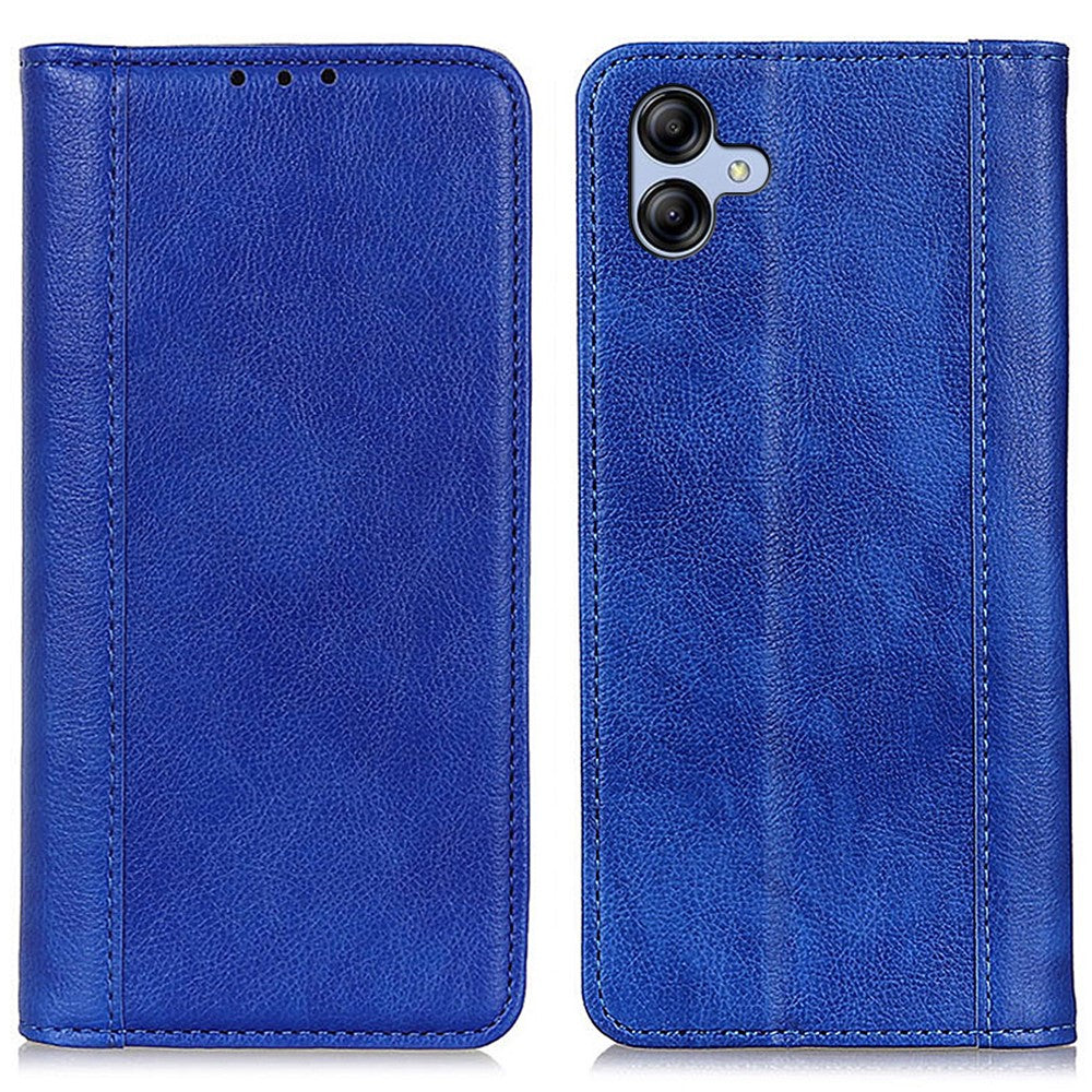 For Samsung Galaxy A05 4G Case Phone Shell Anti-Scratch Split Leather Wallet with Stand Function