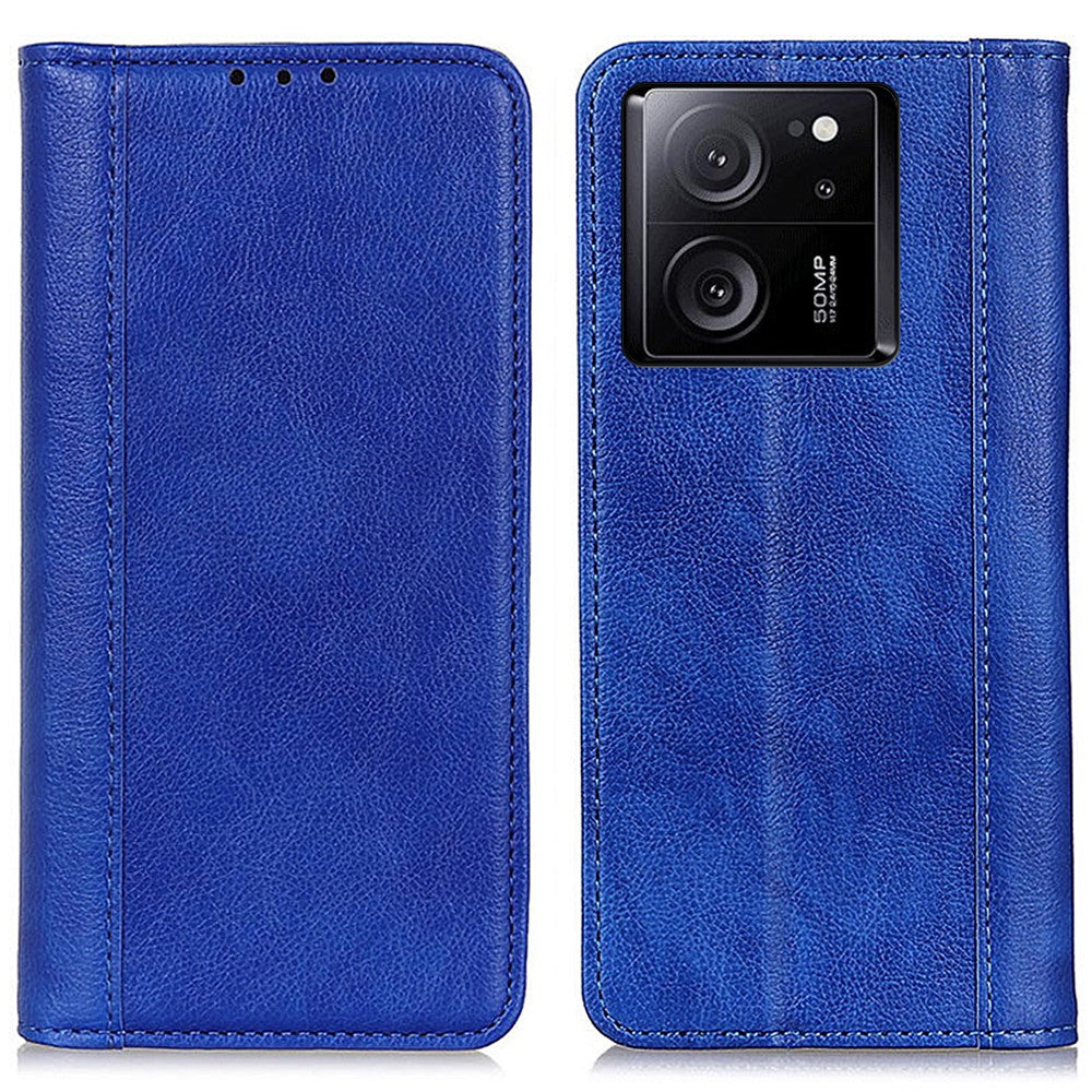 For Xiaomi 13T / 13T Pro / Redmi K60 Ultra Case Wallet Split Leather Phone Cover Litchi Texture Stand Shell
