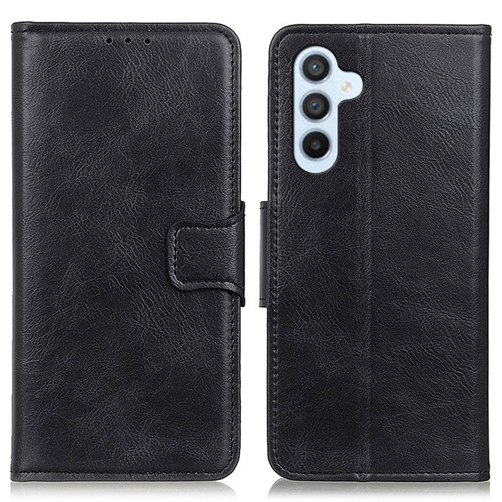 For Samsung Galaxy A05s 4G Case PU Leather Case Crazy Horse Texture Wallet Stand Phone Cover