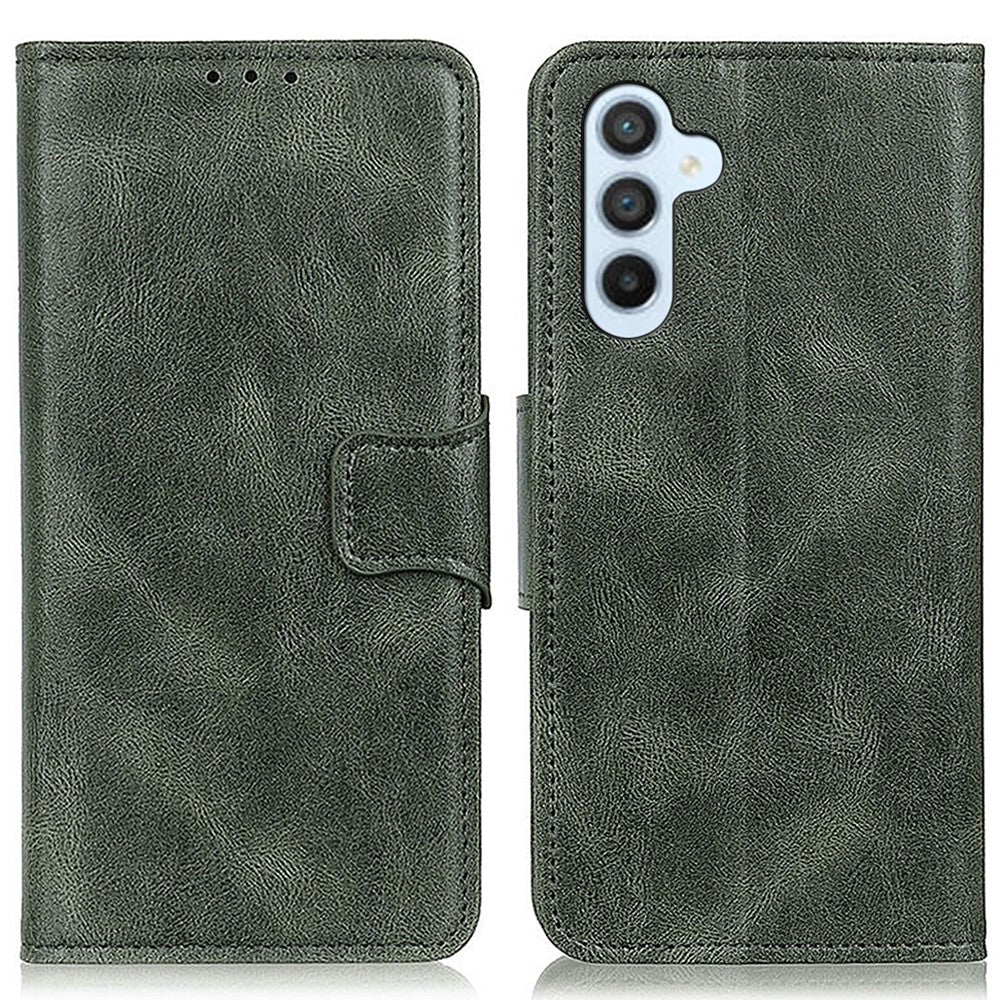 For Samsung Galaxy A05s 4G Case PU Leather Case Crazy Horse Texture Wallet Stand Phone Cover