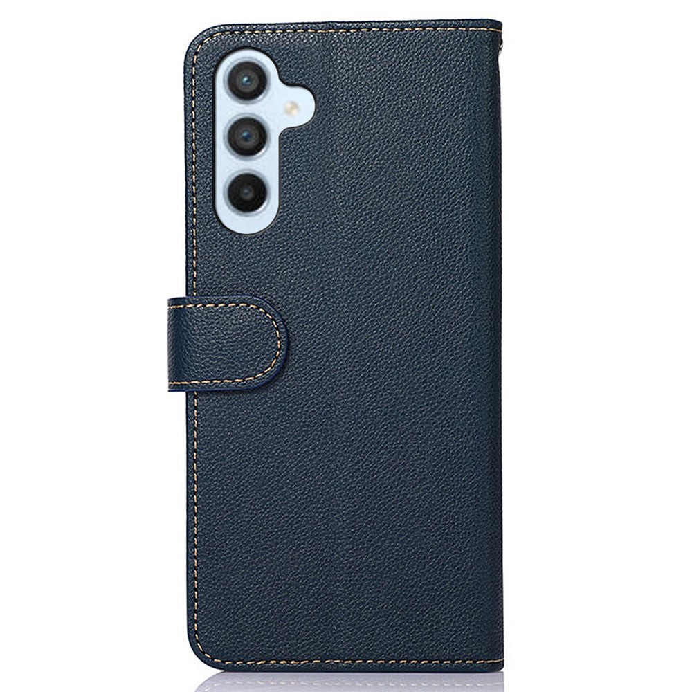 KHAZNEH Til Samsung Galaxy A05s 4G Etui RFID-blokerende pung i PU-læder telefoncover
