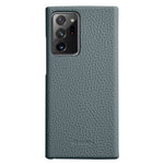 MELKCO Shockproof Phone Case for Samsung Galaxy Note20 Ultra / Note20 Ultra 5G , Genuine Cow Leather Coated PC Protective Cover