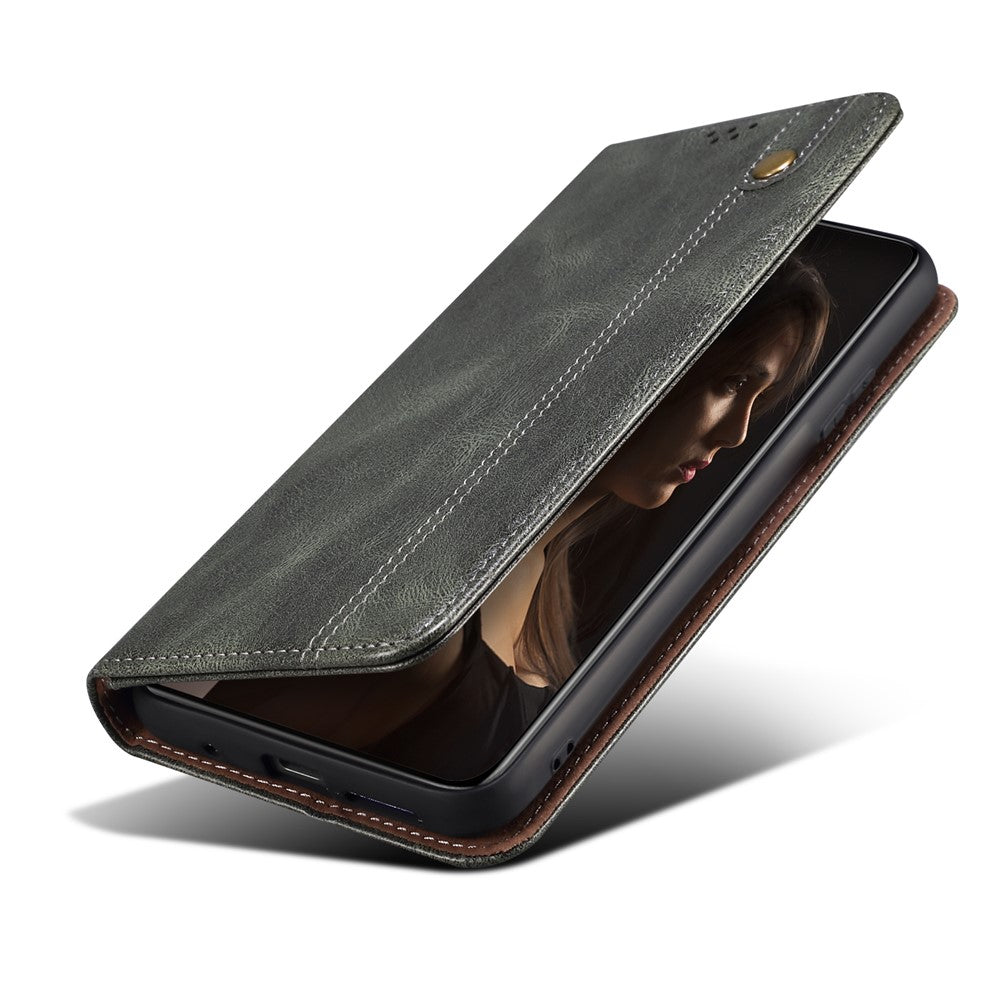 For Samsung Galaxy F34 5G / M34 5G Case Slim-Fit PU Leather Stand Wallet Leather Phone Shell