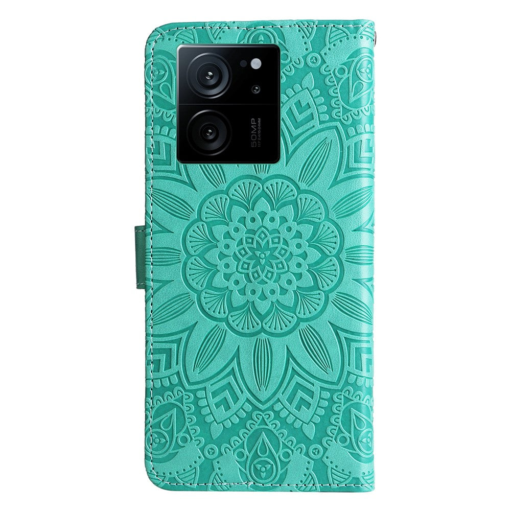 Xiaomi Redmi K60 Ultra / 13T / 13T Pro Plånboksfodral Reptåligt PU-läder Magnetiskt mobilskal