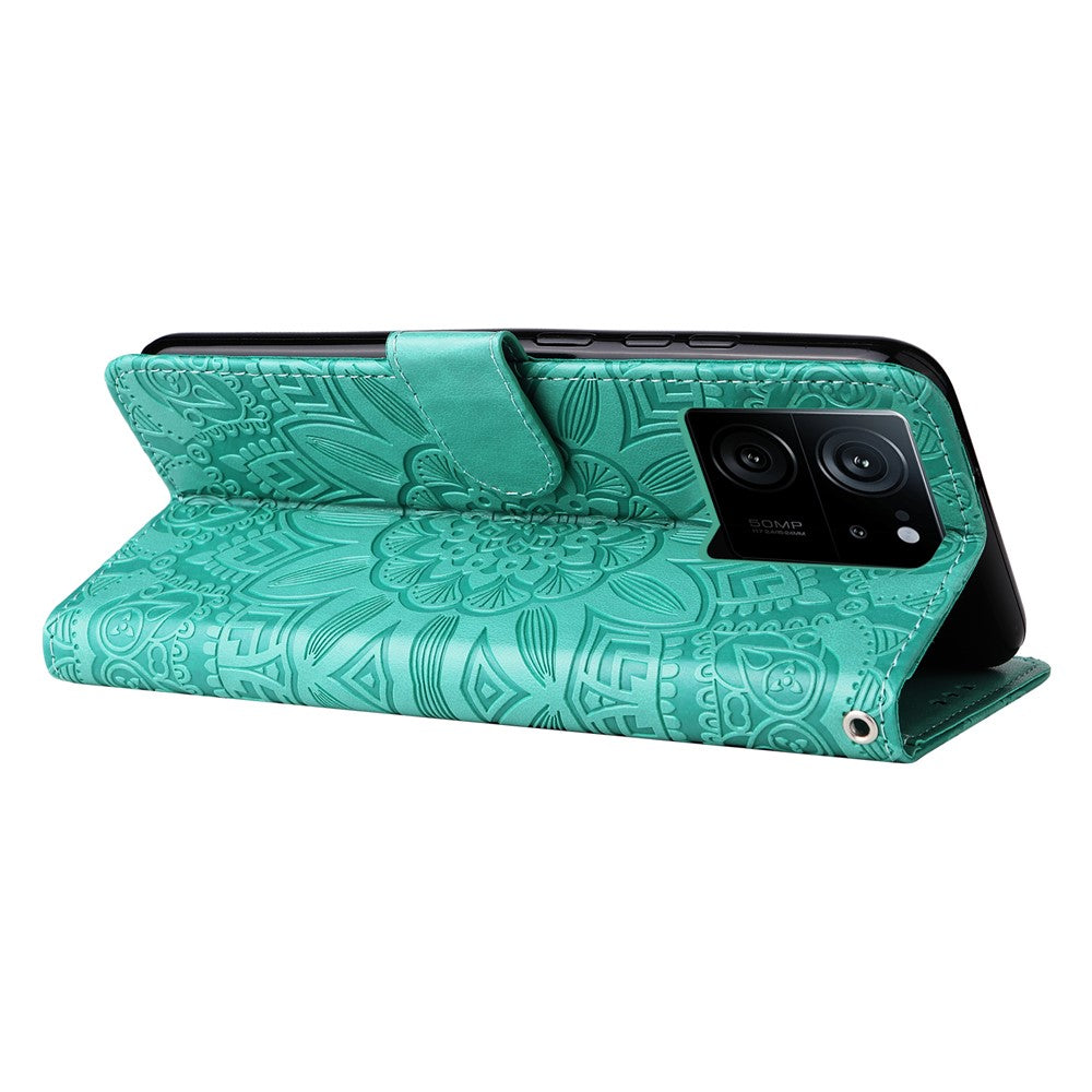 Xiaomi Redmi K60 Ultra / 13T / 13T Pro Plånboksfodral Reptåligt PU-läder Magnetiskt mobilskal