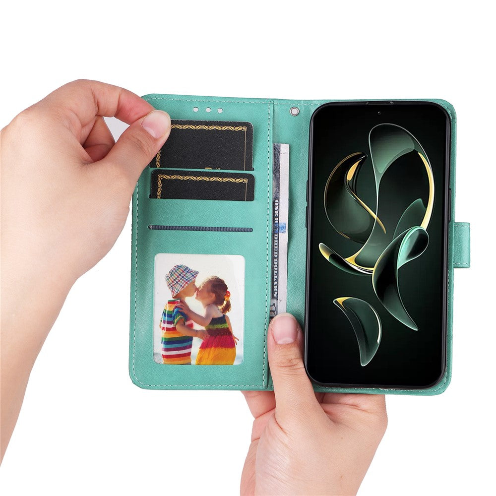 Xiaomi Redmi K60 Ultra / 13T / 13T Pro Plånboksfodral Reptåligt PU-läder Magnetiskt mobilskal
