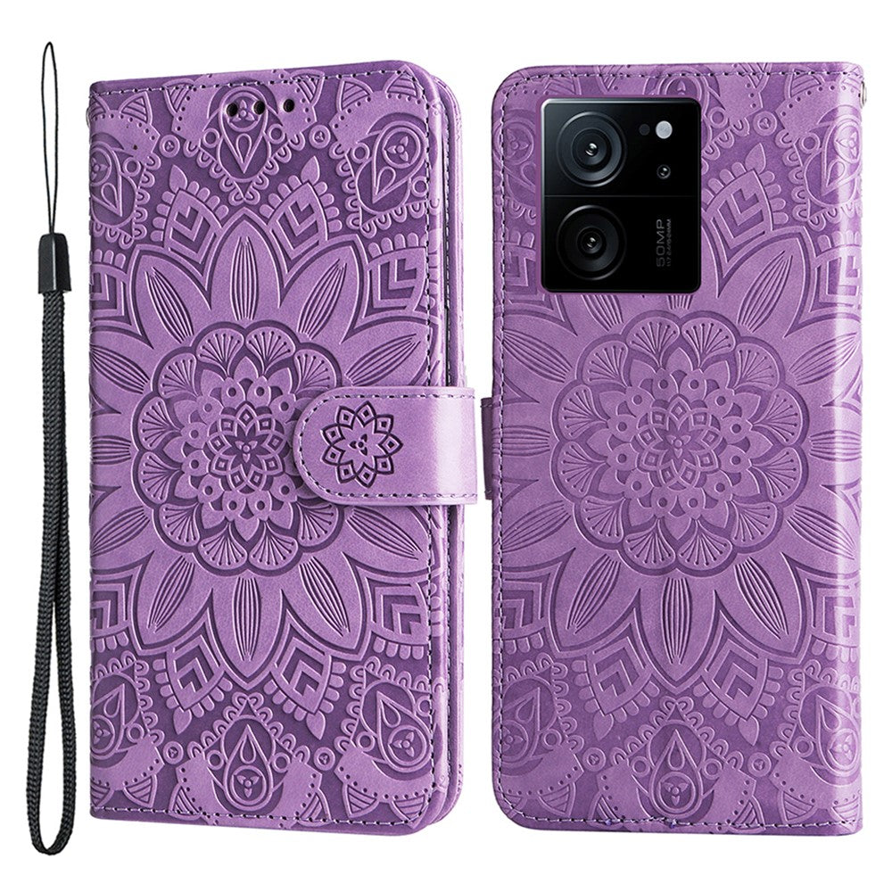 Xiaomi Redmi K60 Ultra / 13T / 13T Pro Plånboksfodral Reptåligt PU-läder Magnetiskt mobilskal