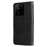 For Xiaomi Redmi K60 Ultra / 13T / 13T Pro Case Shockproof Shell Zipper Pocket Wallet Stand Phone Cover