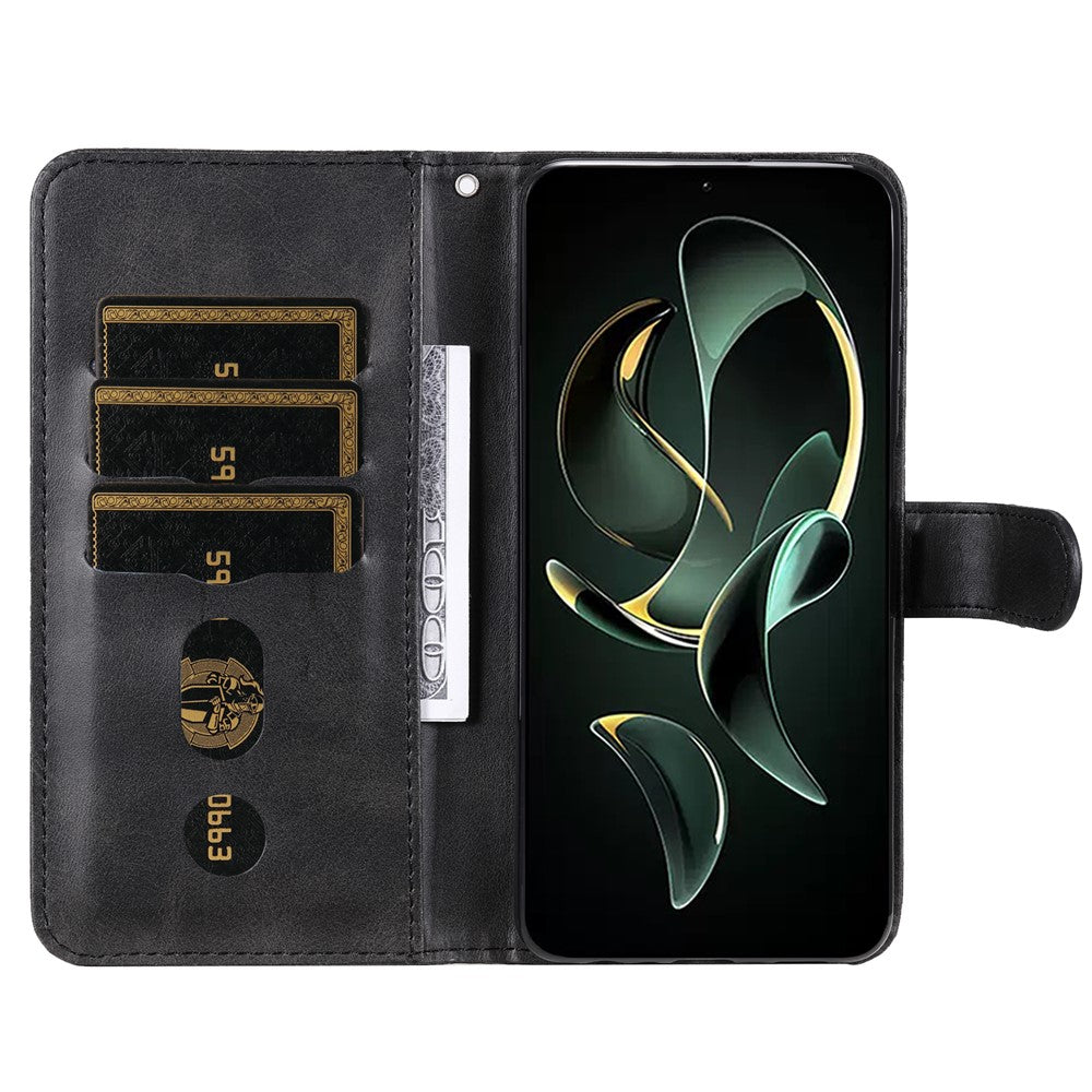 For Xiaomi Redmi K60 Ultra / 13T / 13T Pro Case Shockproof Shell Zipper Pocket Wallet Stand Phone Cover