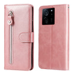 For Xiaomi Redmi K60 Ultra / 13T / 13T Pro Case Shockproof Shell Zipper Pocket Wallet Stand Phone Cover